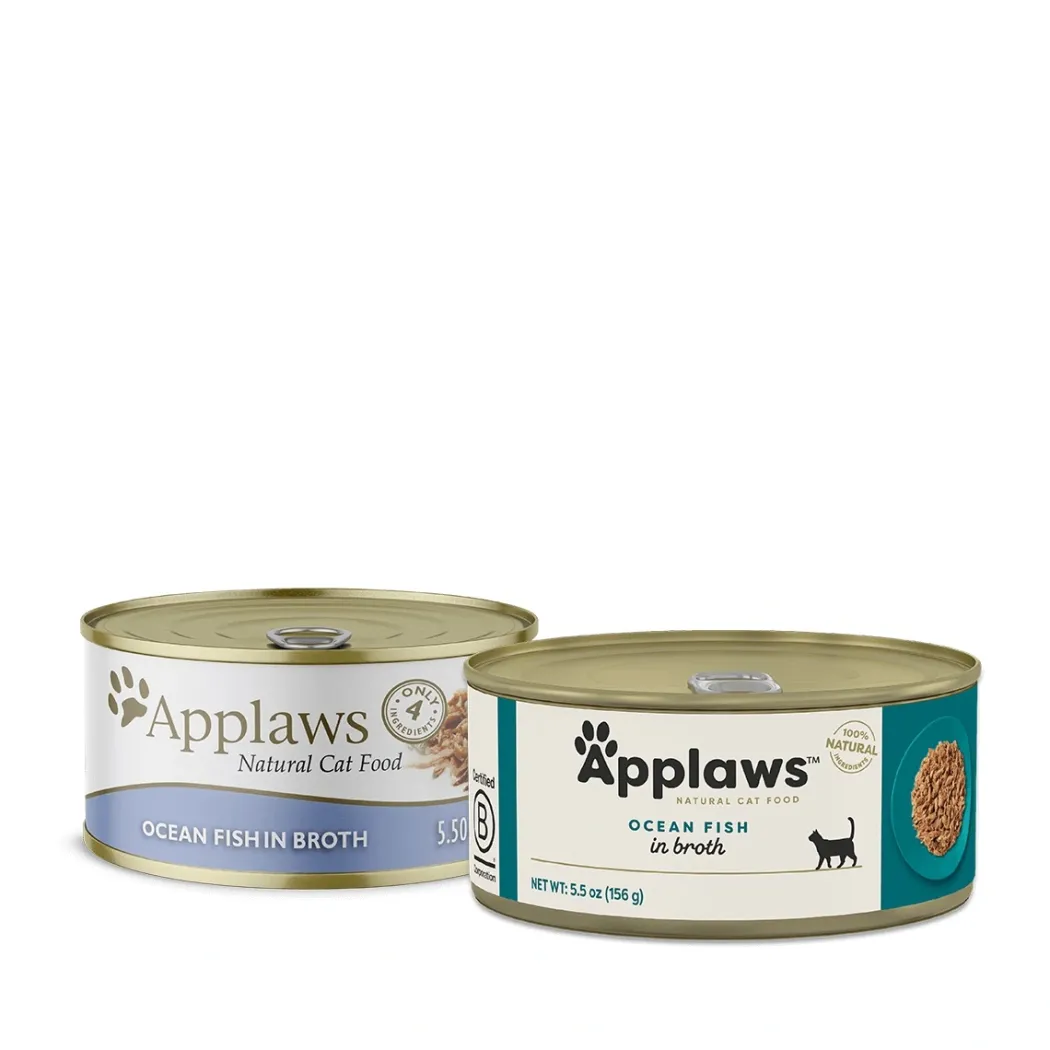 Applaws Kattevådmad Havfisk 156 g
