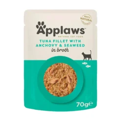 Applaws Kattevådmad Tun - ansjoser og tang 70 g (pouch)