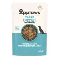 Applaws vådfoder tun og grønt i bouillon 85 g