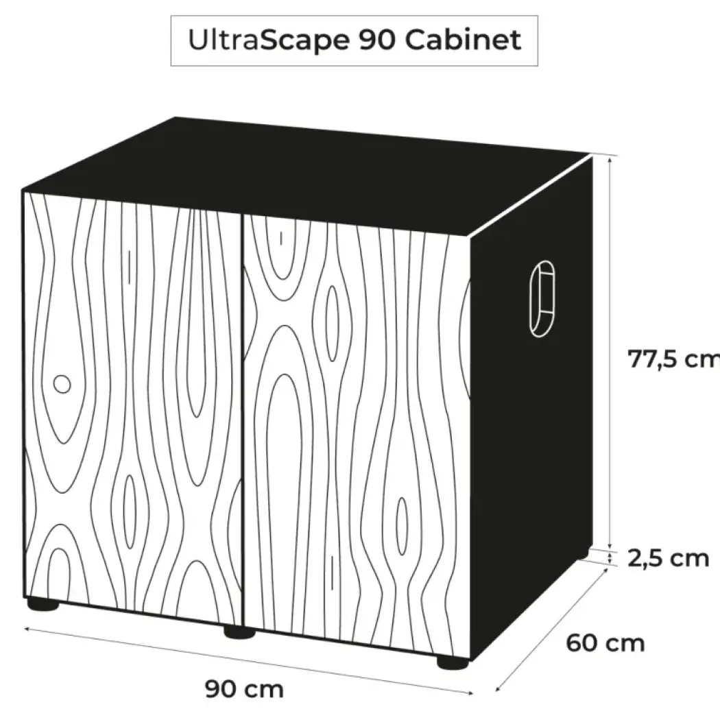AquaEl Cabinet Ultra Scape 90 Forest