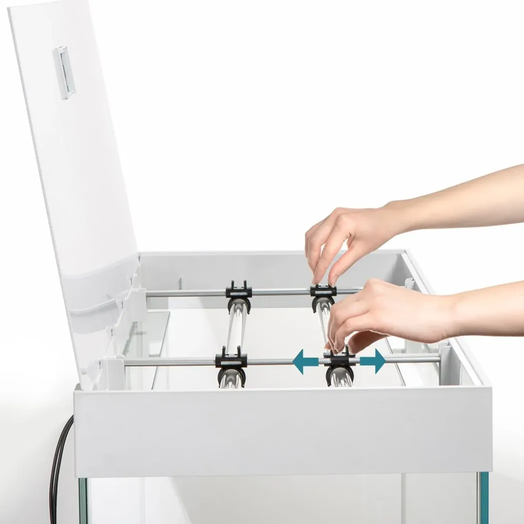 AquaEl Optiset 240 Hvidt akvarium