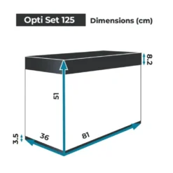AquaEl Optiset 125 Sort
