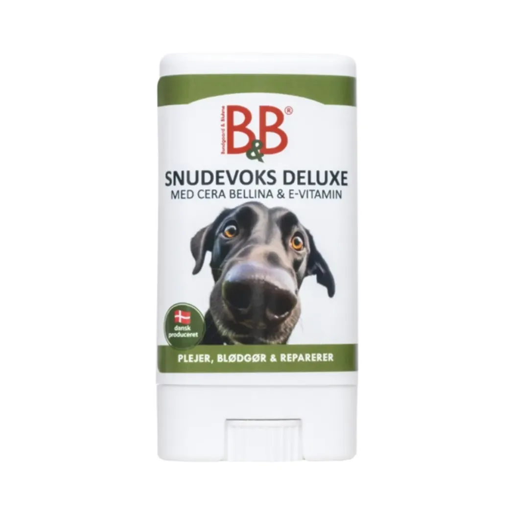 B&B Snudevoks Deluxe til hund - pleje og beskyttelse af tør snude