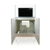 Blau Gran Cubic Stand 92x50x80 cm White