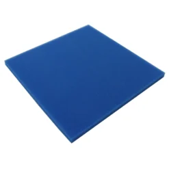 Blå filtersvamp Filtermåtte Fin 50x50x2,5 cm
