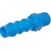 Blå slangestuds 1/8'' (4 mm slange)