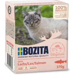 Bozita Kattefoder Bidder i Sovs med Laks 370 gram