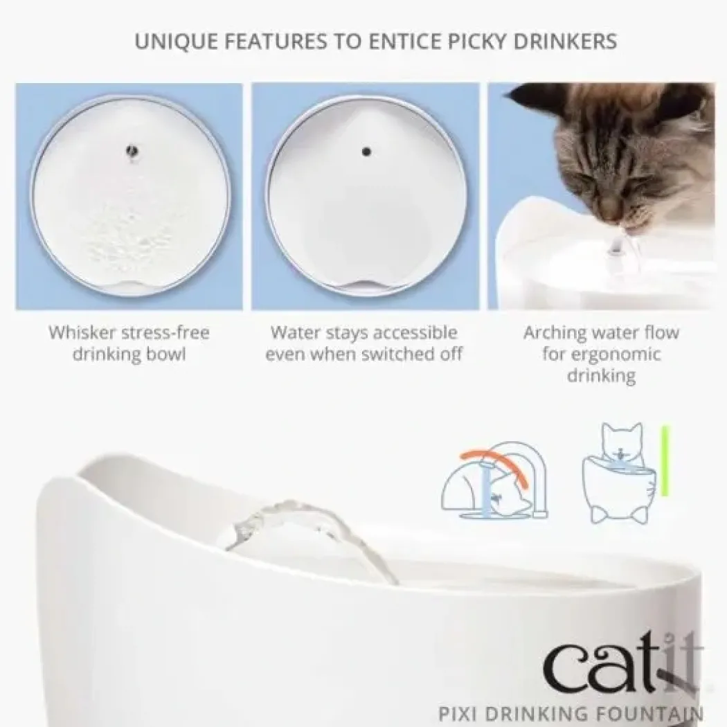 Catit Pixi Drikkefontæne i Hvid