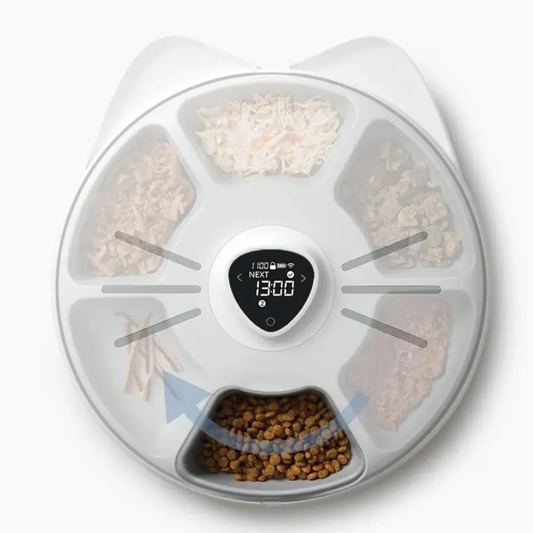 Catit PIXI Smart Foderautomat til 6 Doseringer