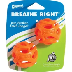 Chuckit Breathe Right Fetch Ball Small 2 stk