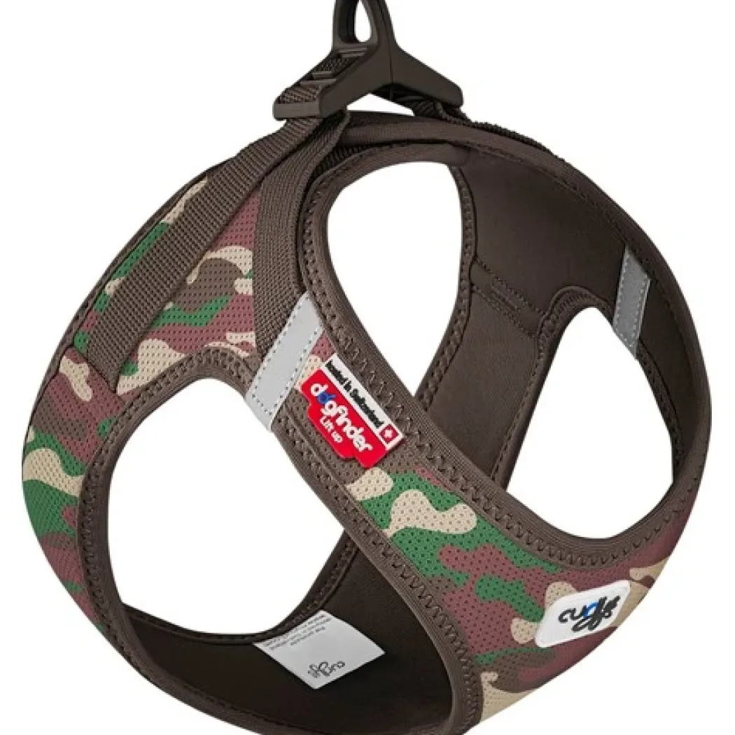 Curli Vest hundesele Clasp Air Mesh Camo XS bryst 34-38 cm - let og sikker komfort