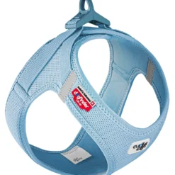 Curli Vest Hundesele Clasp Air Mesh XL Skyblue - let og sikker sele til store hunde