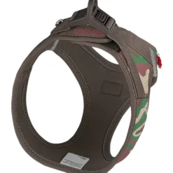Curli Vest Hundesele Clasp Air Mesh 2XS Camo - let og tryg sele til små hunde