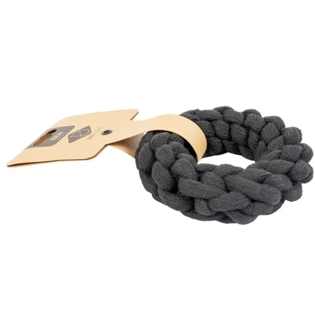 D&D Home Ben S 19 cm Sort Knudereb 10 mm - hundelegetøj