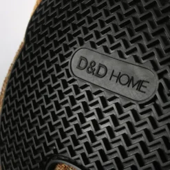D&D Home Bobo Brown Chenille 18x19 cm - hundelegetøj med TPR og pivelyd