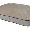 D&D Home Celia ergonomisk hundeseng lille 80 x 60 x 15 cm i taupe