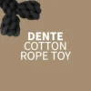 D&D Home Dente stor 30 cm Sort Knudereb 10 mm - hundelegetøj