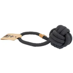 D&D Home Harper XS 18,5 cm Sort Knudereb 10 mm - hundelegetøj
