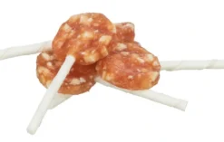 Denta Fun Slikkepind med kylling og ost 10 cm - sjov hundesnack