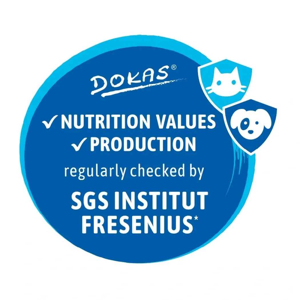 Dokas Kyllingebryst med and 220 g - naturlige hundesnacks af kylling og and