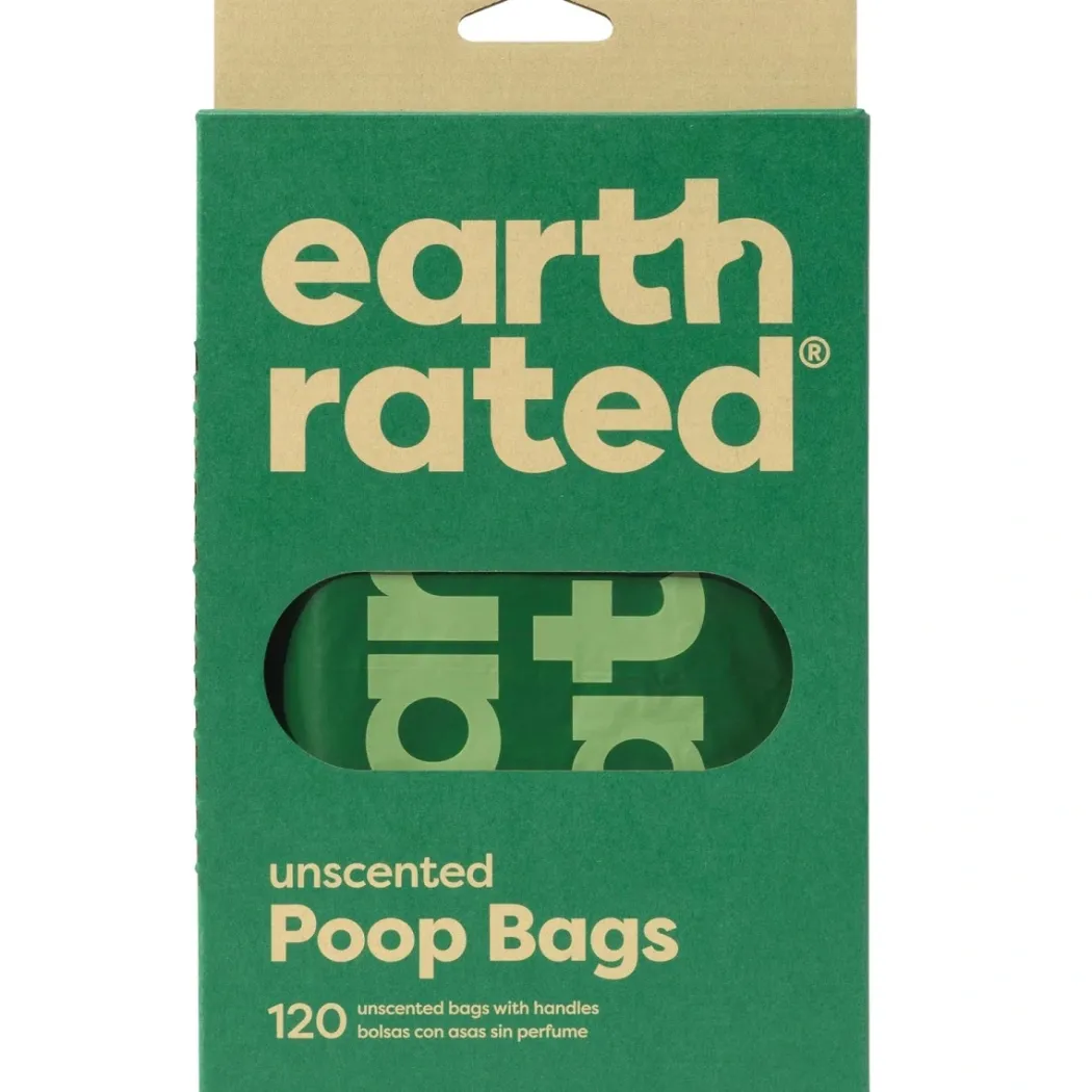 Earth Rated Øko hømhømposer med håndtag 120 stk