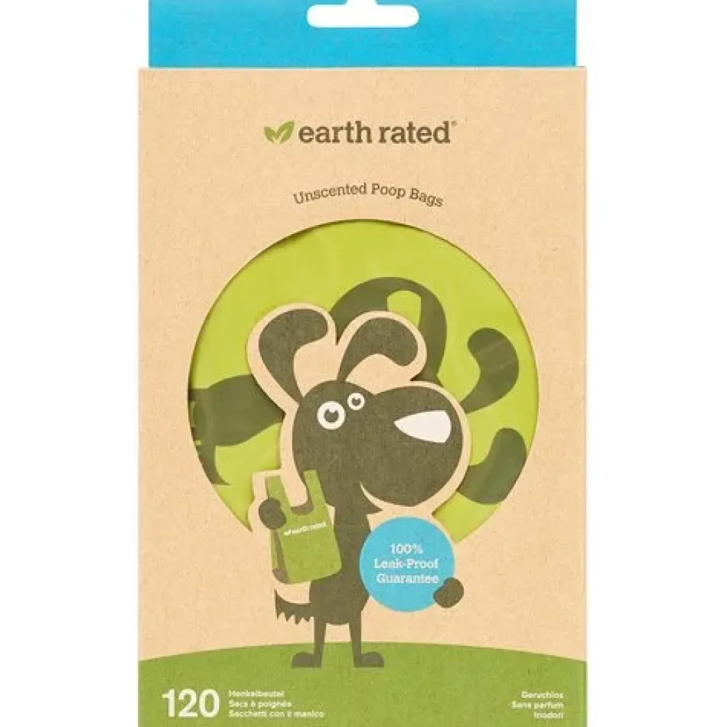 Earth Rated Øko hømhømposer Unscented 15 stk