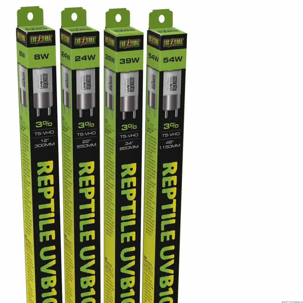 Exo Terra Reptil UVB100 T5 39 Watt - Optimal UVA/UVB-belysning til tropiske reptiler