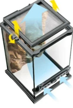 ExoTerra Terrarium Nano 20x20x20 cm 8 Liter