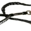 EzyDog Mongrel line Firm Grip sort 30 cm - kort og stærk hundesnor