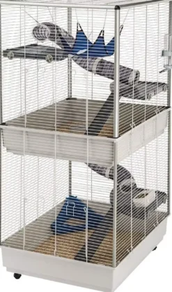 Ferplast Furet Tower Fritte gnaverbur (75 x 80 x 161 cm)