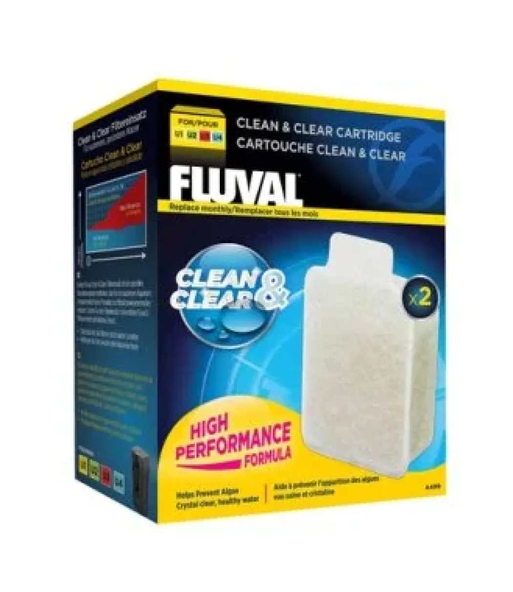 Fluval Clean og Clear Filter til Fluval U1, U2, U3 og U4
