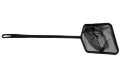 Flydende fiskenet medium 12 cm med plastkant