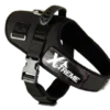 FOP X-treme Hundesele Large Sort - 65-90 cm stærk og komfortabel sele