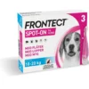 Frontect spot on 3 x 2 ml til hunde 10-20 kg - effektiv beskyttelse mod parasitter