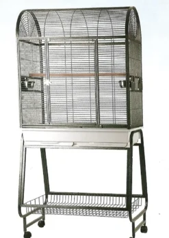 Fuglebur med stander 87 x 56 x 175 cm