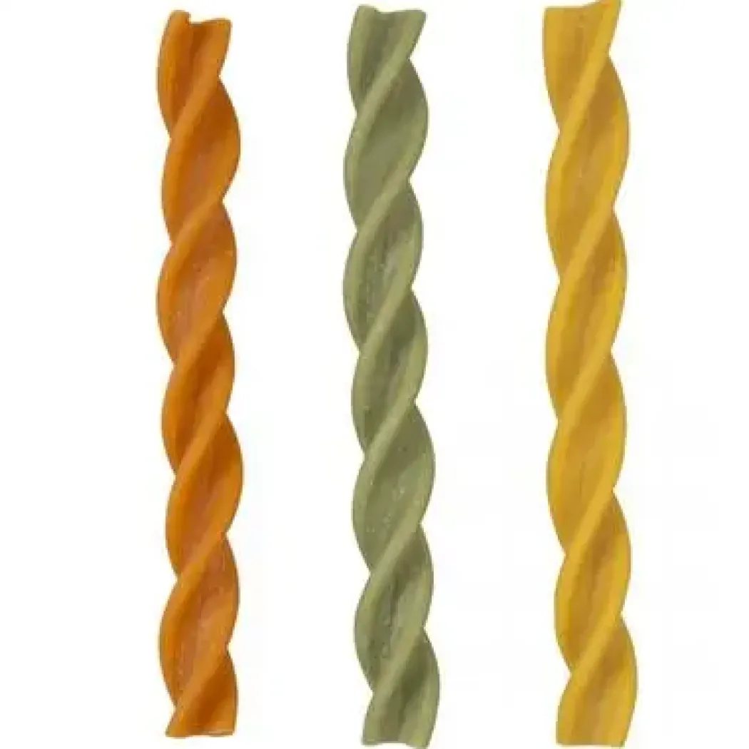 Garden Bites Fruity Dental Swirls Mix 13 cm 30 stk (vegetabilsk) - tandrensende hundesnacks
