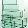 Glasakvarium 45 liter med topglas