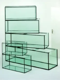Glasakvarium 45 liter med topglas
