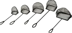 Hagen Fiskenet 12,5 cm 40 cm skaft Sort