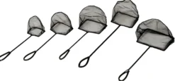 Hagen Fiskenet grovmasket 7,5 cm Sort