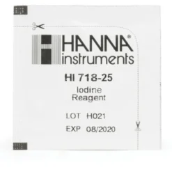 Hanna Reagents for Iodine Ferskvand HI718-25 0.0 to 12.50 mg/l - 25 stk