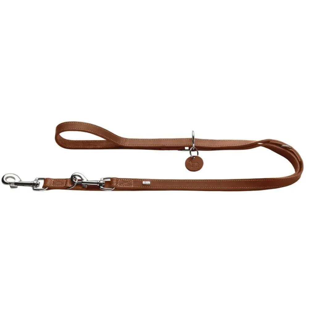 Hunter Aalborg læderline 10mm cognac