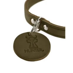 Hunter Aalborg Sport Oliven 52 hundehalsbånd - 38-47 cm