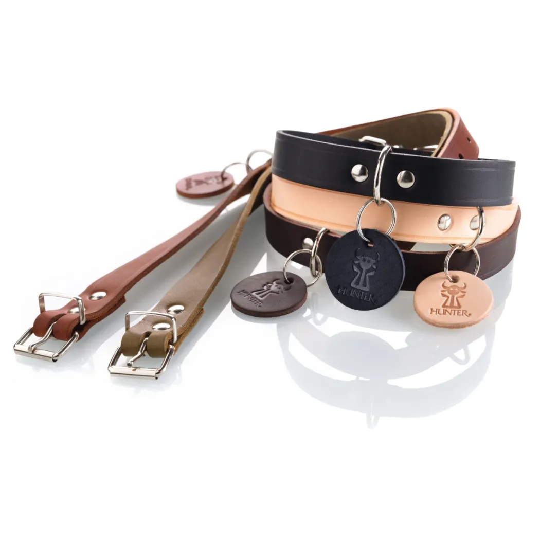 Hunter Aalborg Sport Oliven 60 hundehalsbånd - 45-55 cm