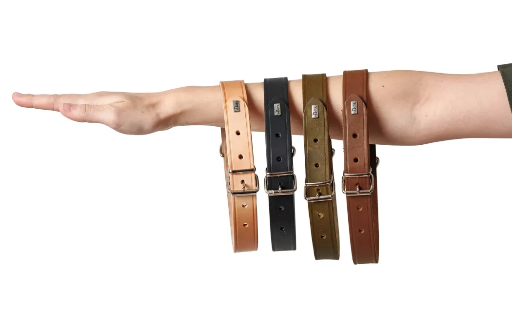 Hunter Aalborg Sport Sort 32 hundehalsbånd - 24-29 cm