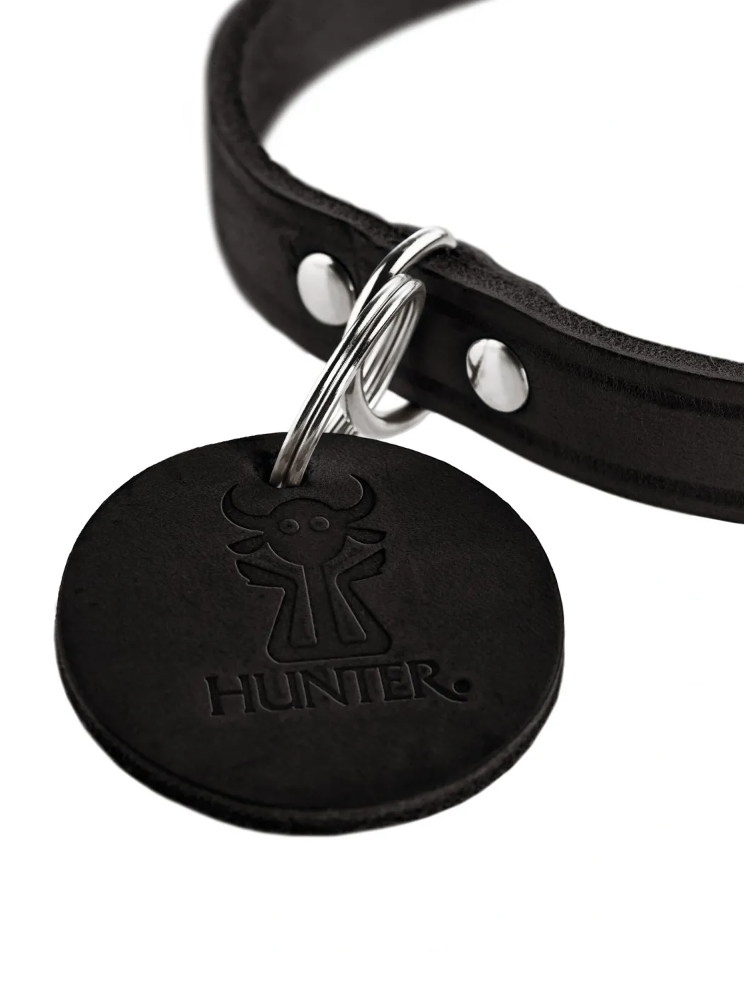 Hunter Aalborg Sport Sort 60 hundehalsbånd - 45-55 cm