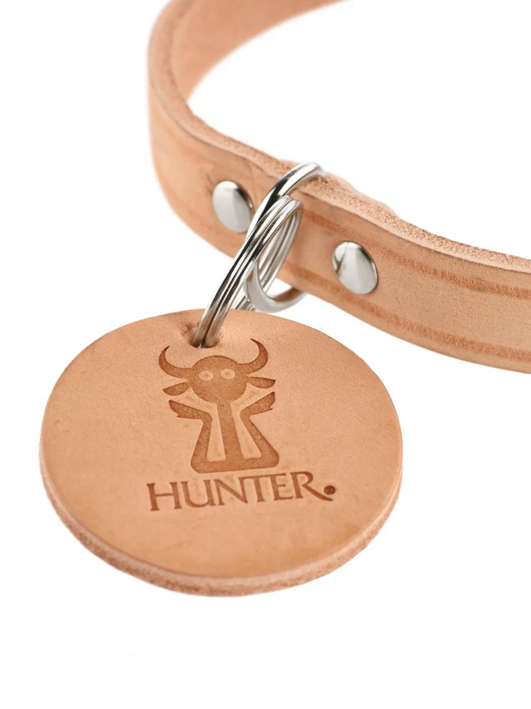 Hunter Aalborg Sport Tan 60 hundehalsbånd - 45-55 cm