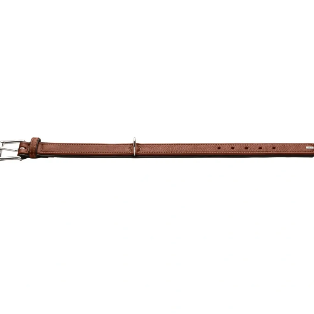 Hunter Canadian UP Hundehalsbånd M 55 Sort/Cognac - 42-48 cm