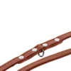 Hunter Canadian UP 3 punkts Hundeline i Cognac og Sort 8/200