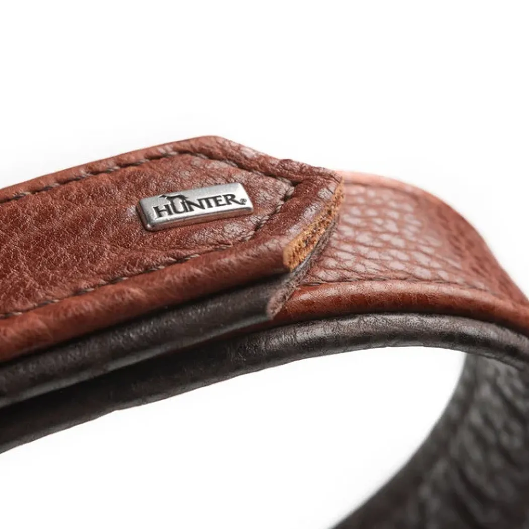 Hunter Cody 60 Cognac Mørkebrun hundehalsbånd - 46-52 cm